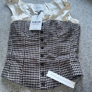Brand new with tags reformation Beverly top